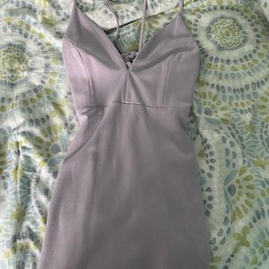 Lilac dress from TOBI
